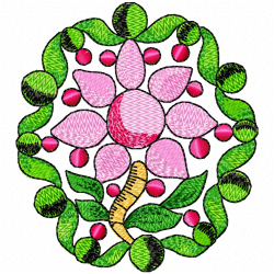 Flowers Embroidery Design 7 Flowers Embroidery Design 7